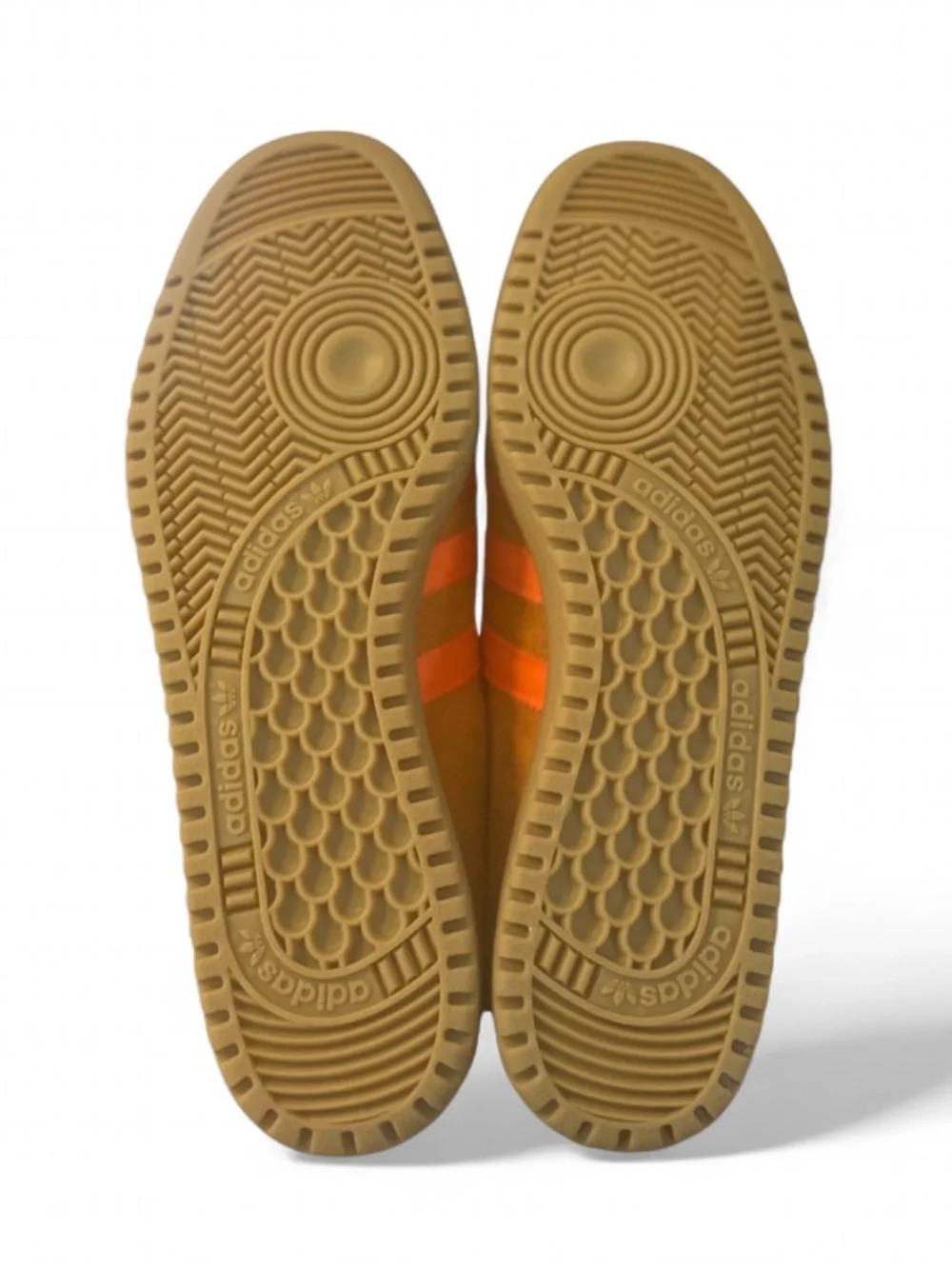 adidas BRMD Orange Suede Low-Top Sneakers with Gum Sole Size US 9.5 Men’s